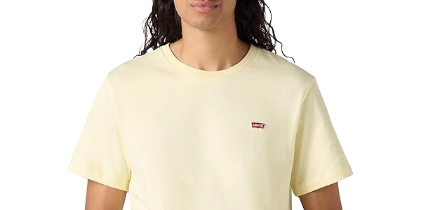 camiseta Levi’s SS Original Housemark double cream oferta