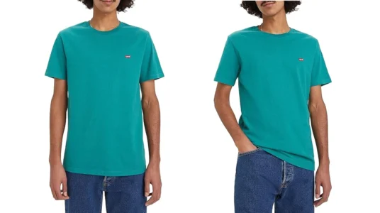 camiseta Levi’s SS Original Housemark en color Deep Jungle