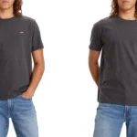 camiseta Levi’s SS Original Housemark gris barata