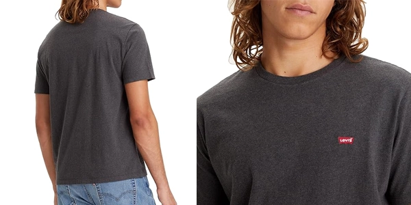 camiseta Levi’s SS Original Housemark gris oferta