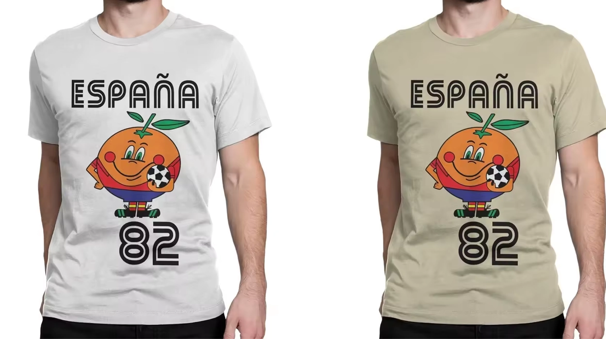 camiseta Naranjito 1982