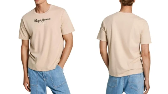 camiseta Pepe Jeans Eggo N beige