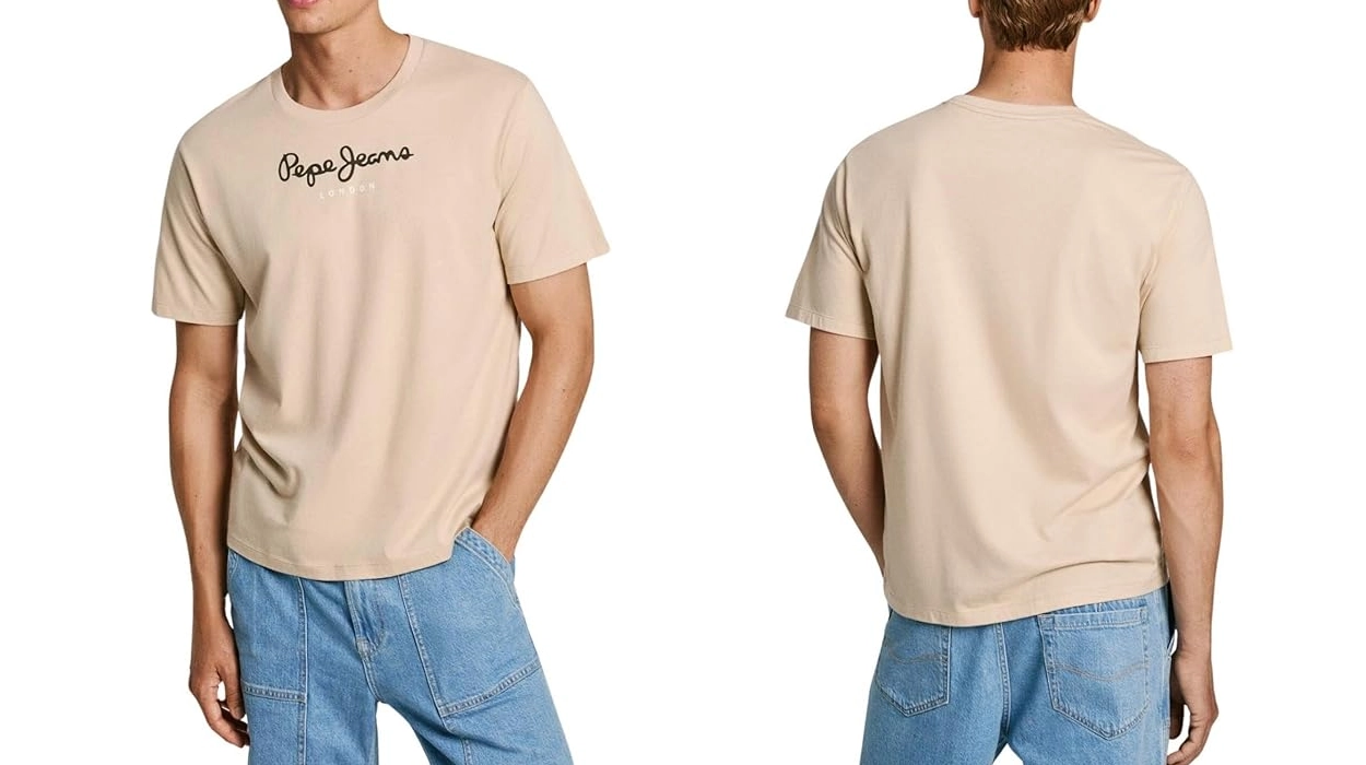 camiseta Pepe Jeans Eggo N beige