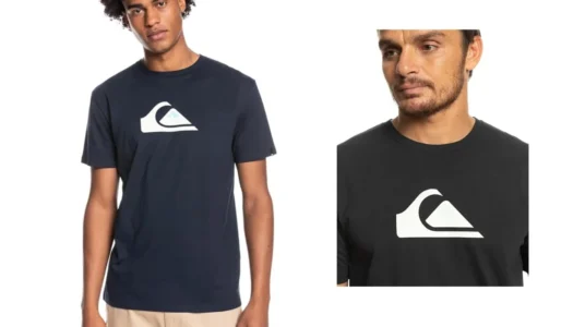 camiseta Quiksilver Comp Logo para hombre