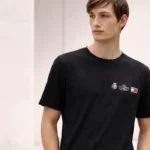 camiseta Tommy Hilfiger Small Crest Outline