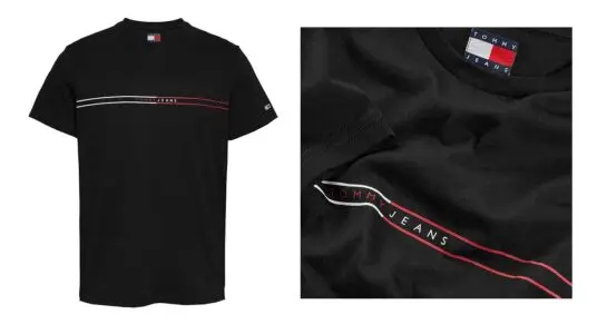 camiseta Tommy Jeans Slim Entry Graphic barata