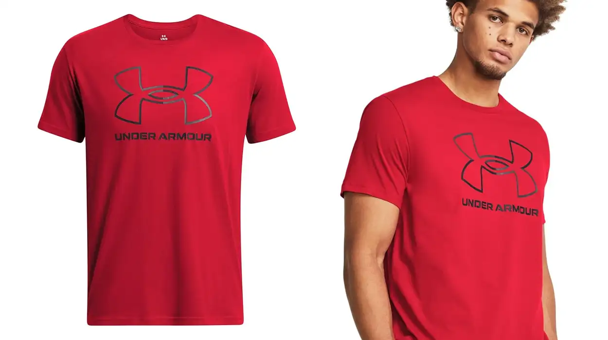 camiseta Under Armour UA GL Foundation roja hombre barata