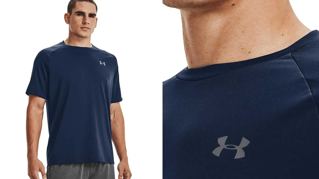 Camiseta Under Armour UA Tech 2.0 Azul hombre barata