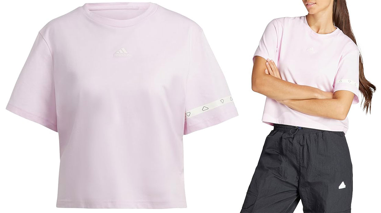 Camiseta Adidas Brand Love Graphic para mujer barata