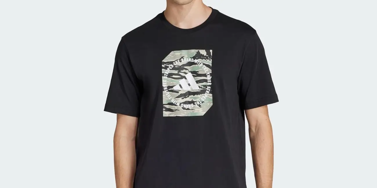 Camiseta Adidas Camo Shape Graphic para hombre