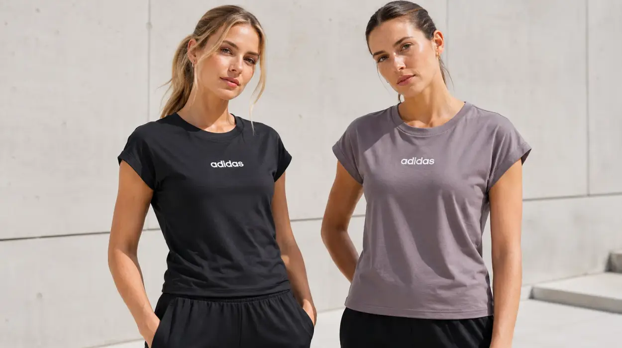 Camiseta Adidas Essentials Linear Cotton