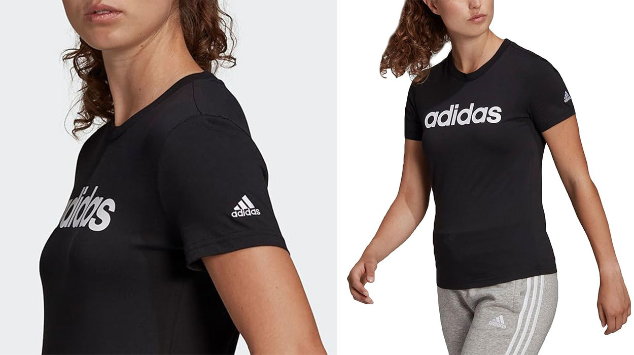 Chollo Camiseta Adidas Loungewear Essentials Slim Logo