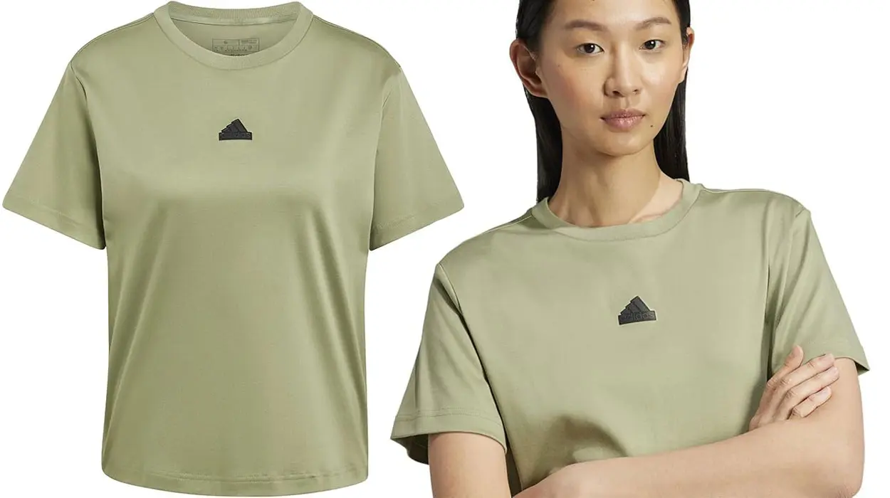Camiseta Adidas Signature Graphic Print para mujer barata