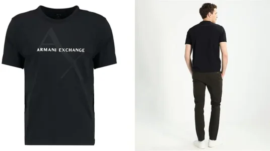 Camiseta de manga corta Armani Exchange