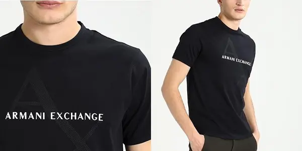 Camiseta de manga corta Armani Exchange