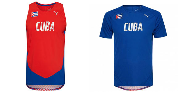 Camiseta atletismo Cuba Puma barata