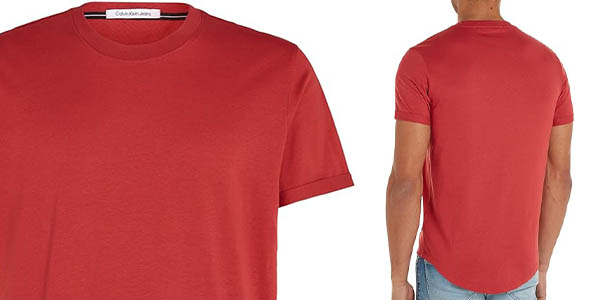 Camiseta Calvin Klein Badge Turn Up para hombre