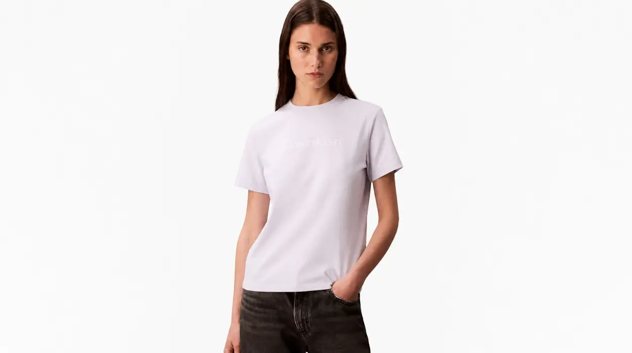Camiseta Calvin Klein de manga corta para mujer