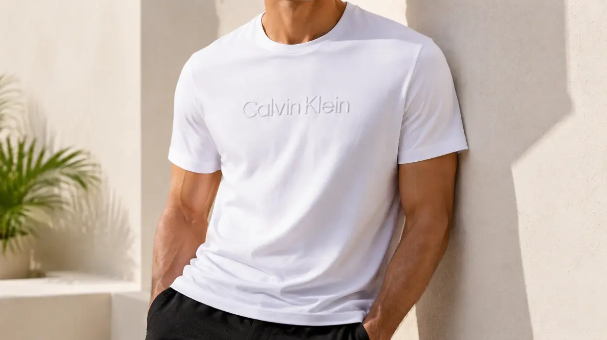 Camiseta de manga corta Calvin Klein Sportswear para hombre
