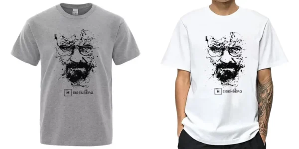 Camiseta de manga corta Breaking Bad Heisenberg