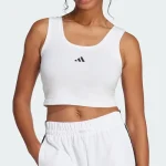 Chollo camiseta de tirantes adidas essentials small logo cotton lifestyle para mujer