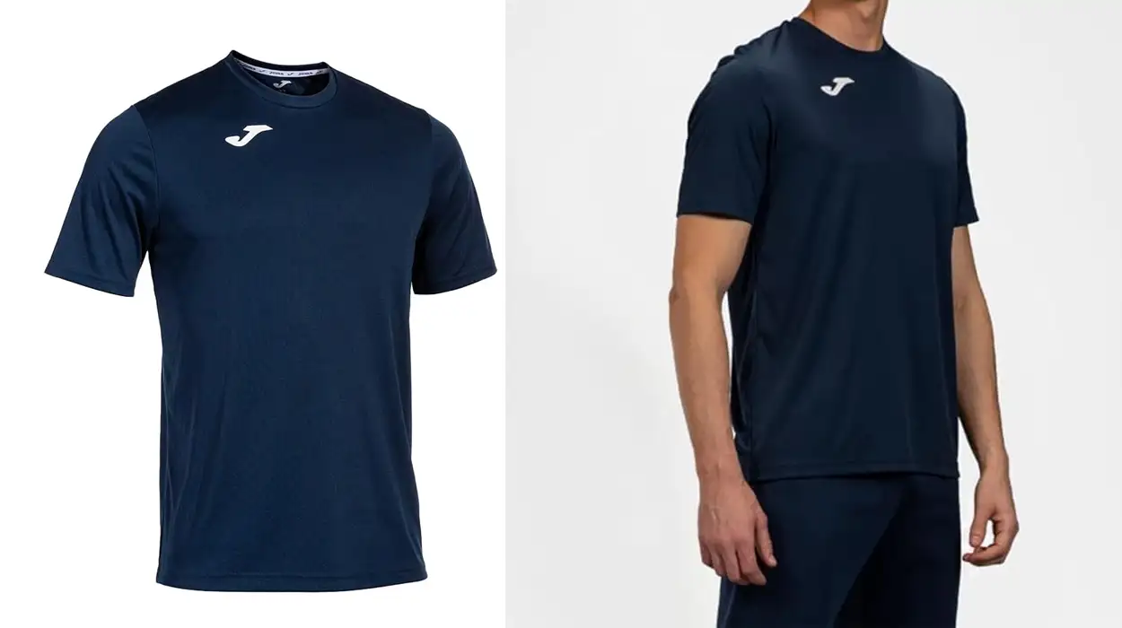 camiseta deportiva Joma Combi azul marino para hombre barata