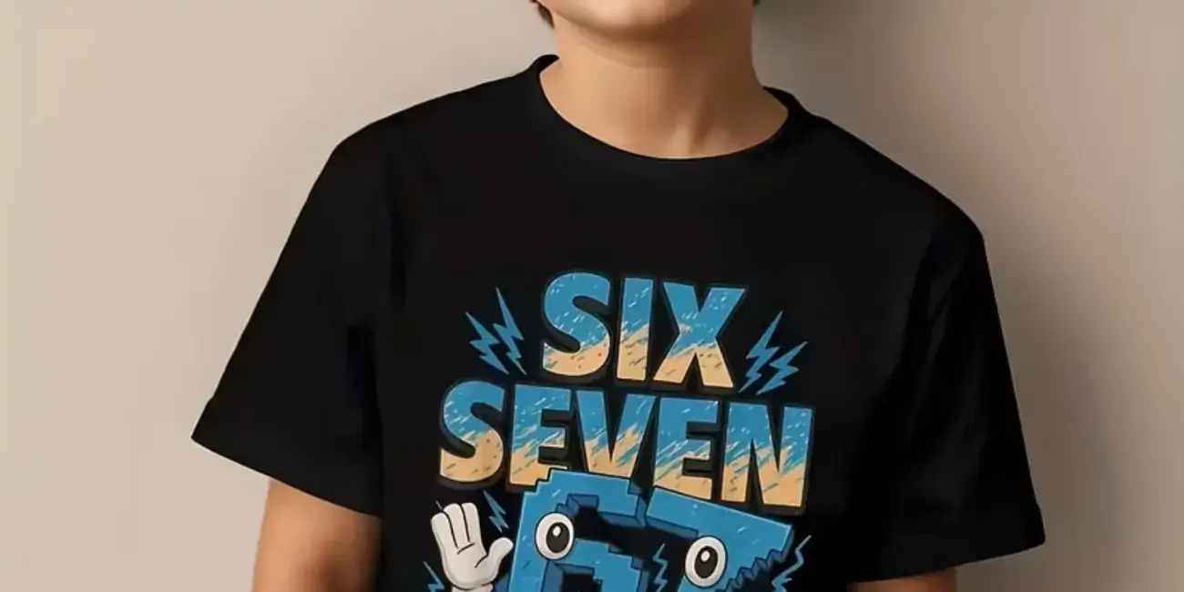 Camiseta divertida con estampado gráfico de Six Seven Italian Brainrot 67 para niño/niña