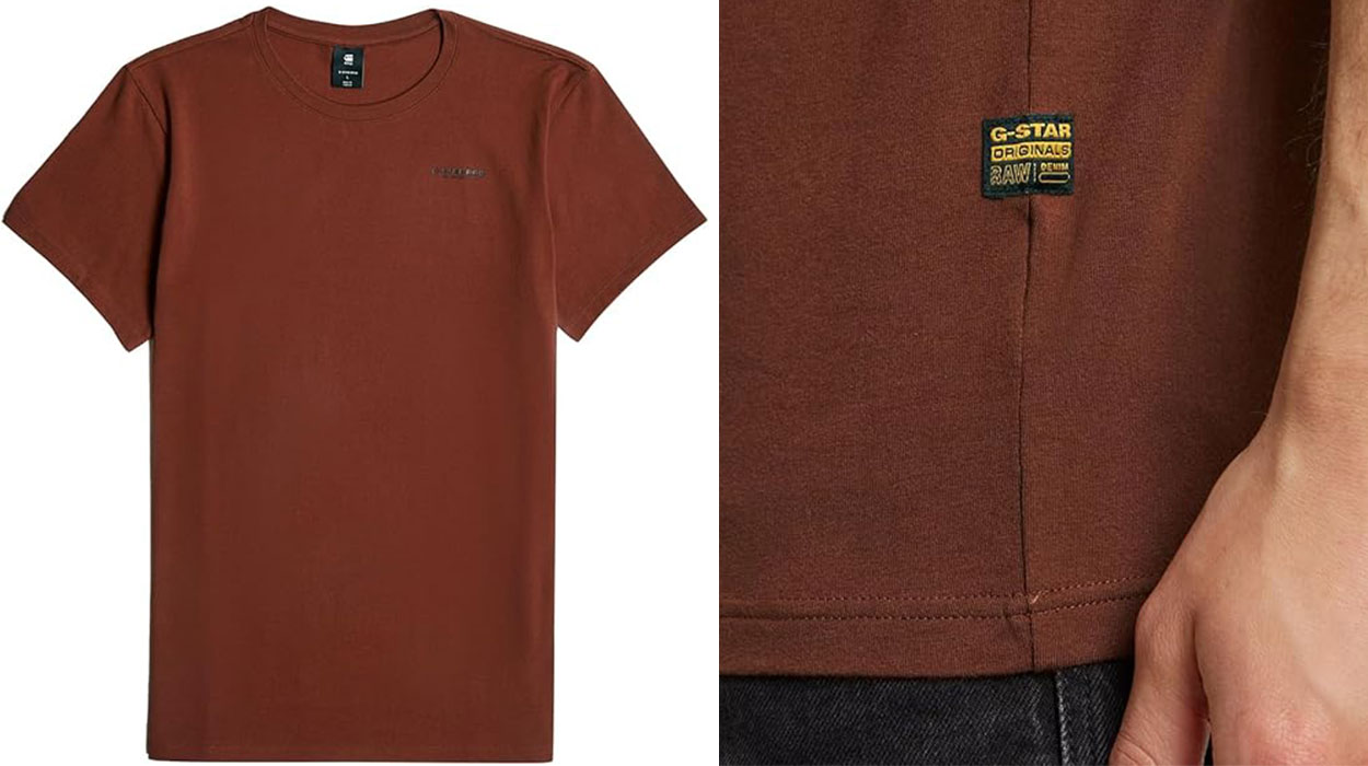 Camiseta G-Star Slim Base para hombre barata