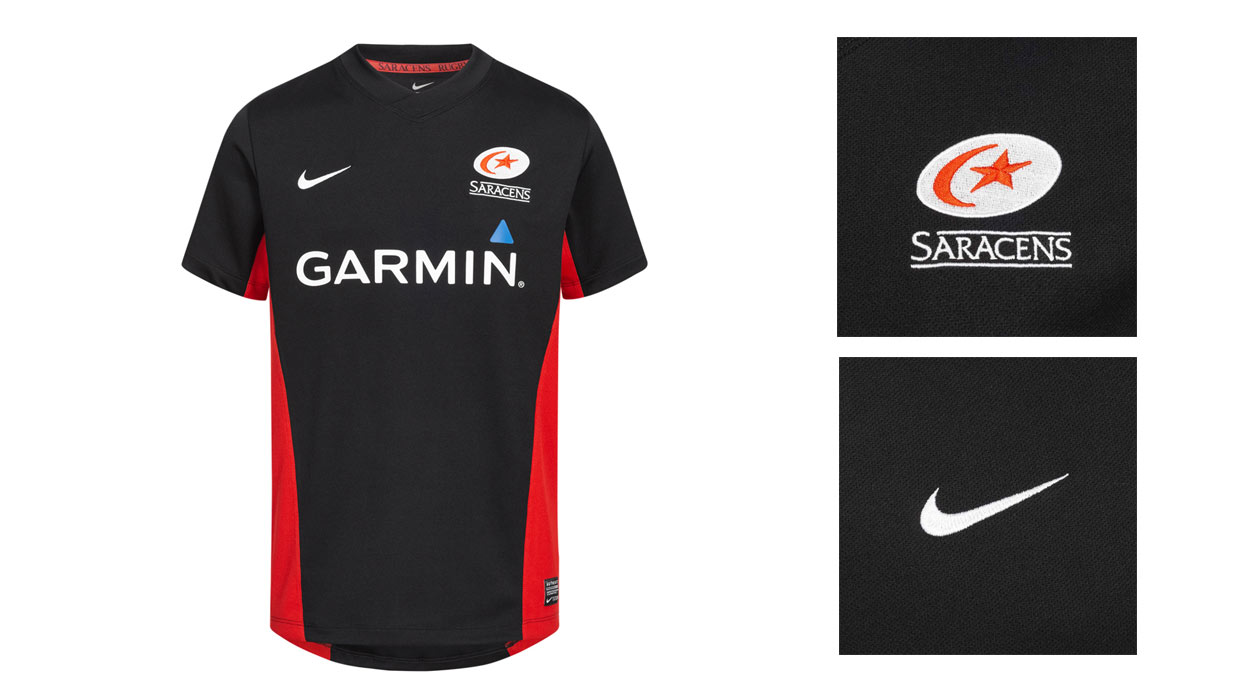 Camiseta infantil Nike Saracens barata