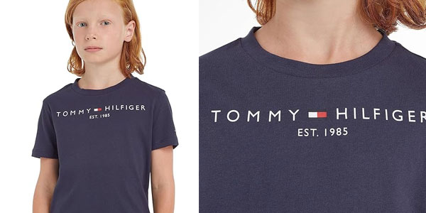 Camiseta infantil Tommy Hilfiger barata