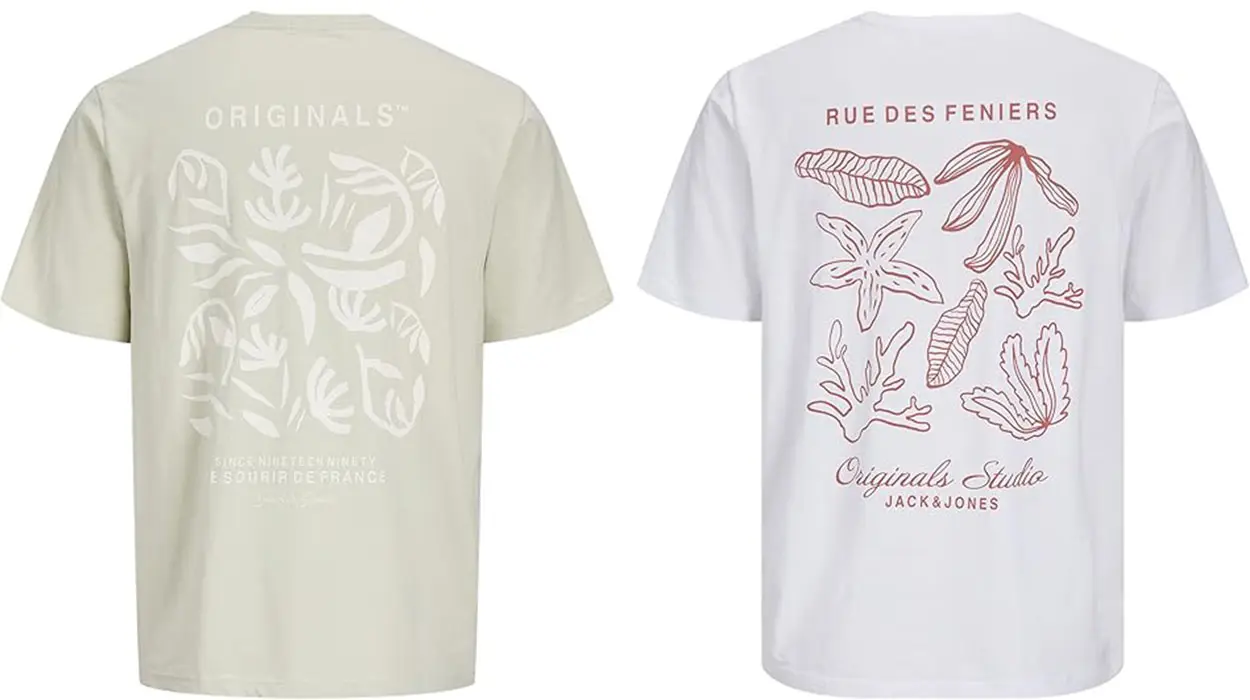 Camiseta Jack & Jones Jorcanggu Slub Element para hombre en varios colores barata