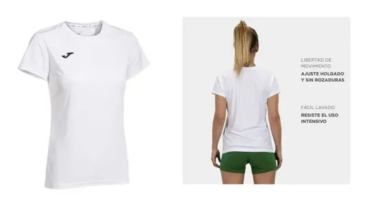 Camiseta Joma Combi mujer barata