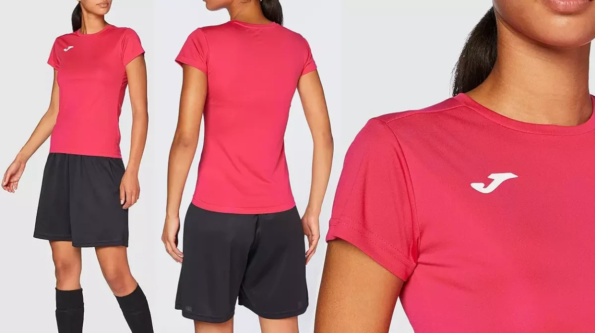 La camiseta Joma más vendida para mujer, en el color más genial y al mejor precio (43% de descuento)