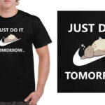 Camiseta Just DO It Tomorrow