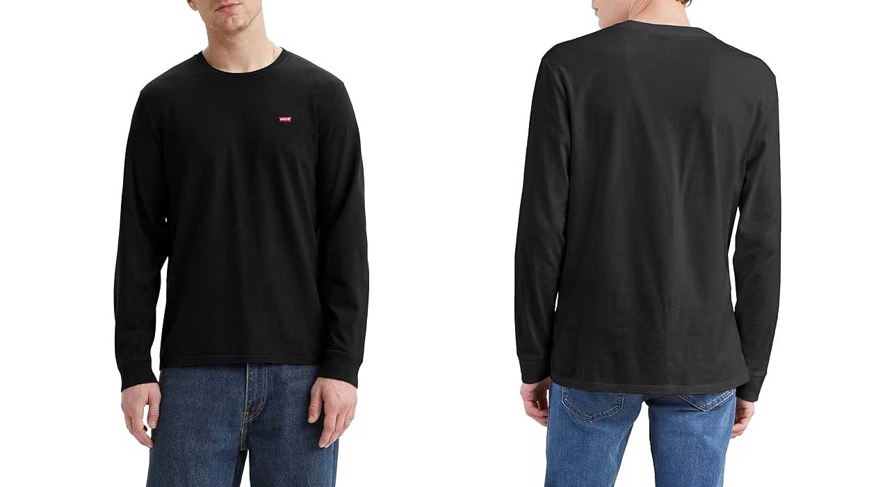 Camiseta Levi's Long Sleeve Battery Housemark barata