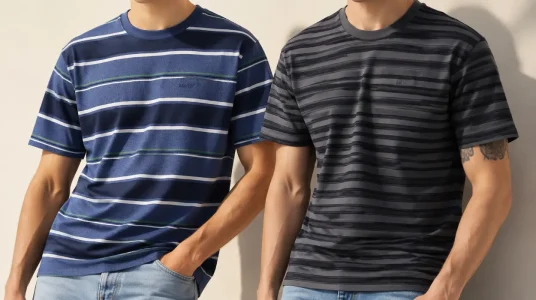 Camiseta Levi's Red Tab Vintage en rayas Pecos Stripe Sunshin