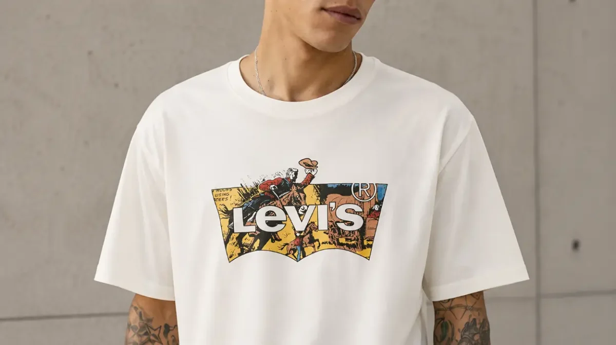 Camiseta Levi's Relaxed Fit Cowboy con tejido de punto suave para hombre