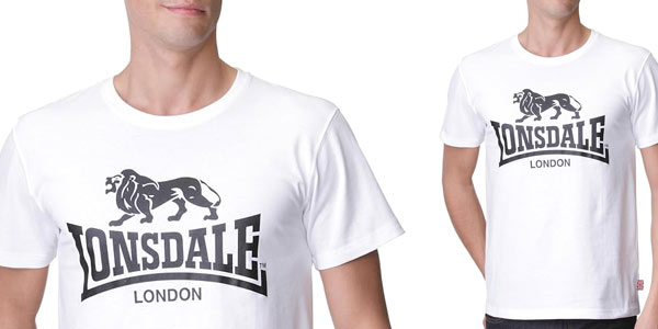 Camiseta Lonsdale logo barata