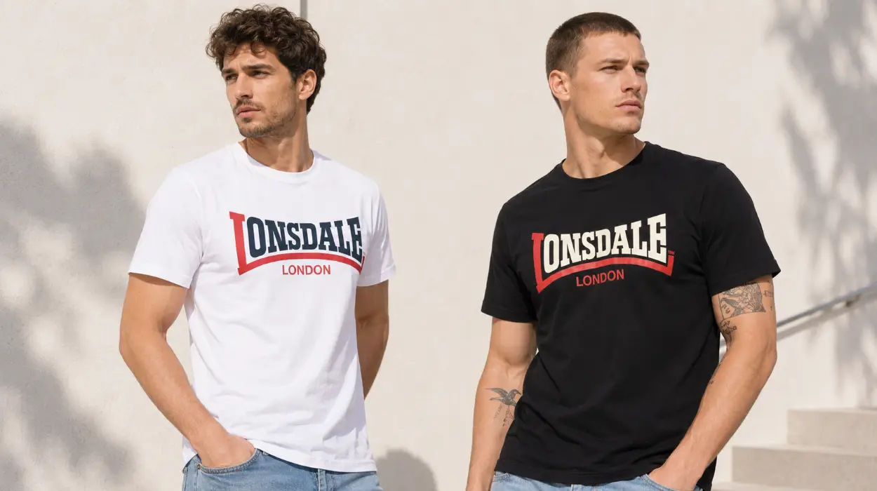 Tu estilo casual favorito con la camiseta Lonsdale Two Tone para hombre