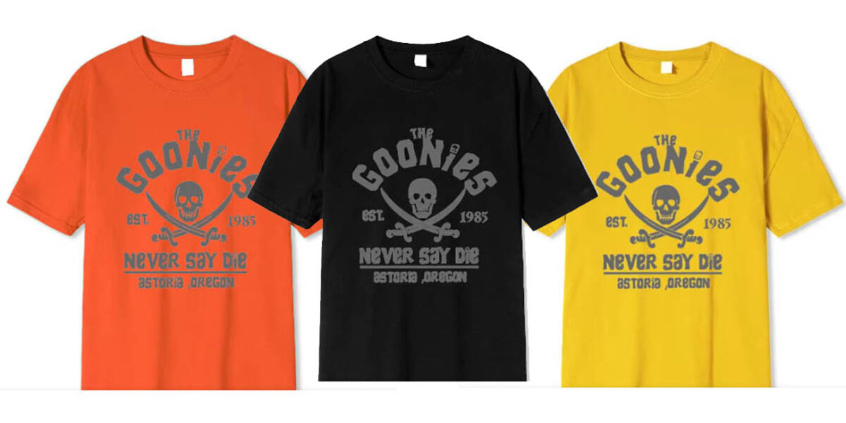 Chollo Camiseta de Los Goonies por solo 5,63€ con envío gratis (60% de descuento)