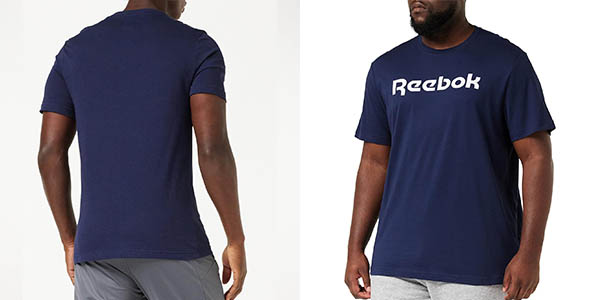 Camiseta Reebok Linear Logo para hombre