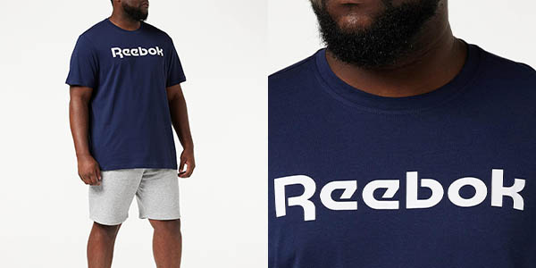 Camiseta Reebok Linear Logo para hombre