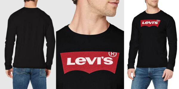 Camiseta de manga larga Levi's Graphic Crewneck para hombre