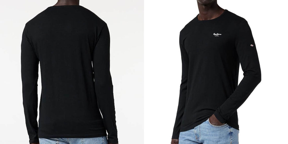 Aún más barata: Camiseta Pepe Jeans Original Basic L/S para hombre por sólo 12,99€ (57% de descuento)