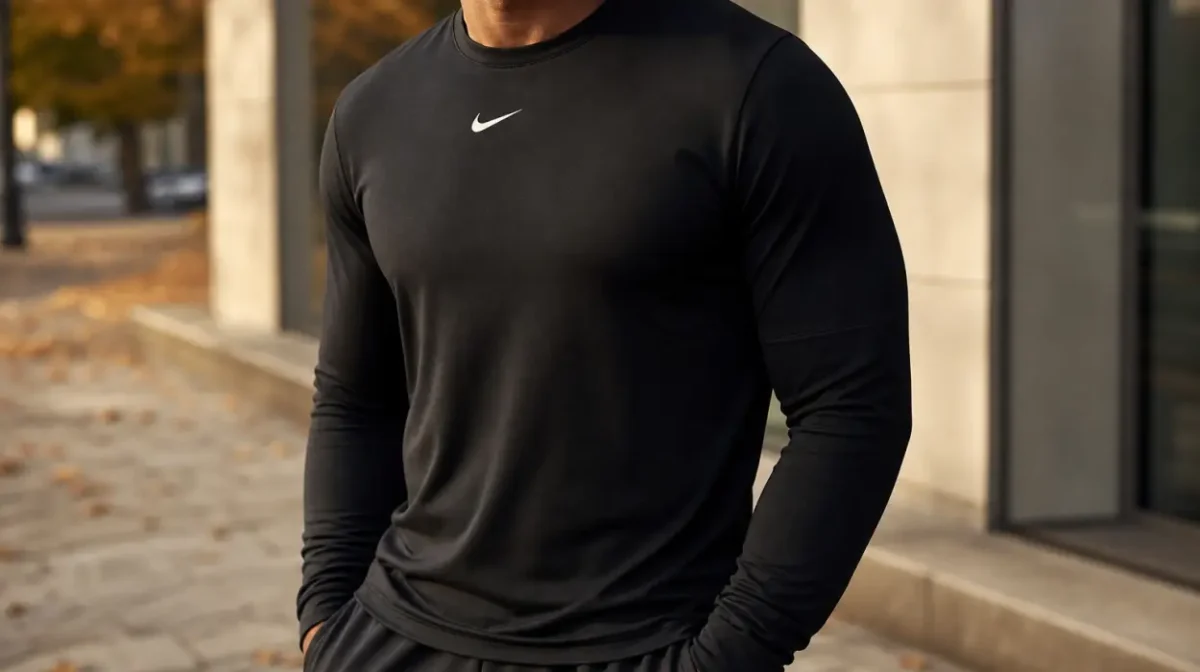 Camiseta de manga larga Nike FB7919-010 Dri-Fit para hombre