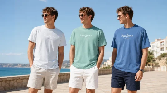Camiseta Pepe Jeans Eggo N para hombre, azul