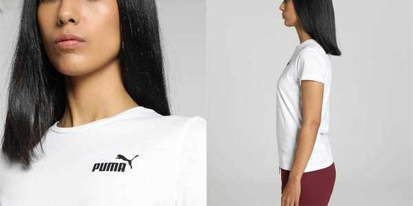 Camiseta Puma ESS Small Logo para mujer