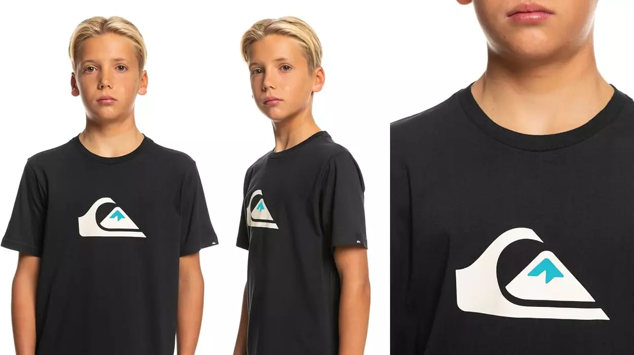 camiseta Quiksilver Ev Comp Logo para niños barata