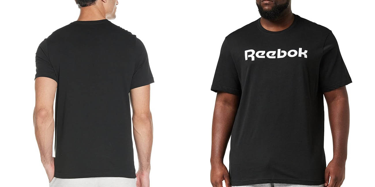 Camiseta Reebok Linear Logo para hombre