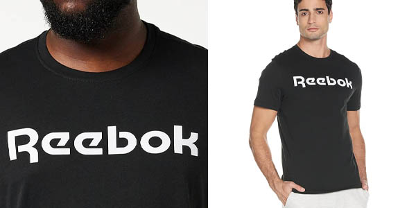 Camiseta Reebok Linear Logo para hombre